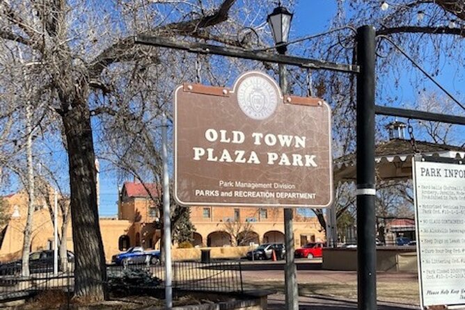 Historic Old Town Albuquerque smart phone App/Audio Walking Tour - The small Chapel of Our Lady of Guadalupe