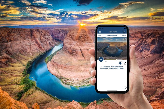 Horseshoe Bend Self-Guided Walking Audio Tour - Hanging Gardens Trail and a desert oasis