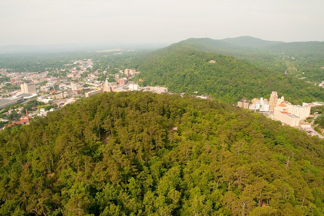 Hot Springs National Park Self Guided Audio Tour - Walking above the bathhouses