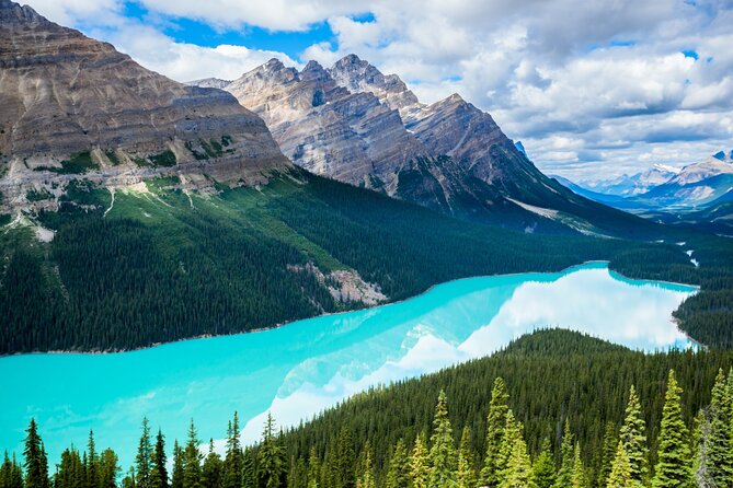 Icefields Parkway Self-Guided Driving Audio Tour - Horseshoe Lake, Athabasca Falls, and Mount Kerkeslin