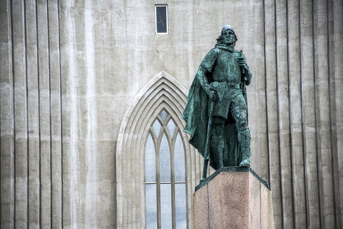 Icelands Reykjavik Self Guided Walking Audio Tour - Ingólfur Arnarson and Viking symbolism