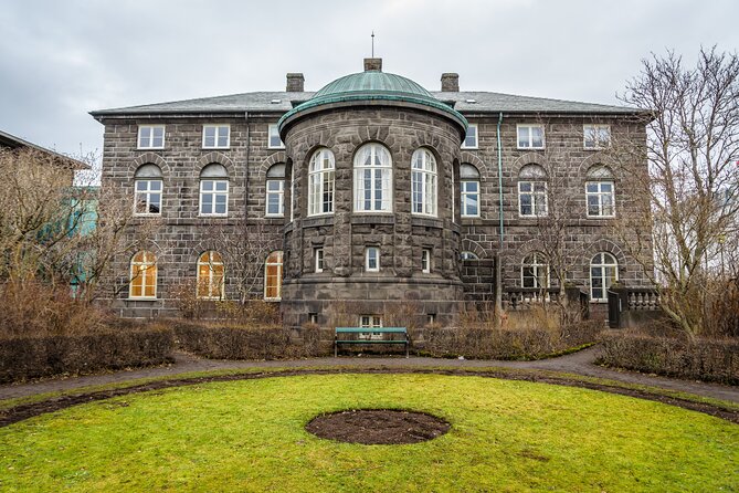Icelands Reykjavik Self Guided Walking Audio Tour - City Hall and the green wall