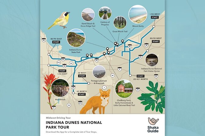 Indiana Dunes National Park Self-Guided Audio Tour - A car tour through a surprisingly varied national park