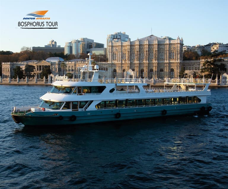 Istanbul: Bosphorus Cruise from Europe or Asia & Audio Guide - Palaces and the Maiden’s Tower