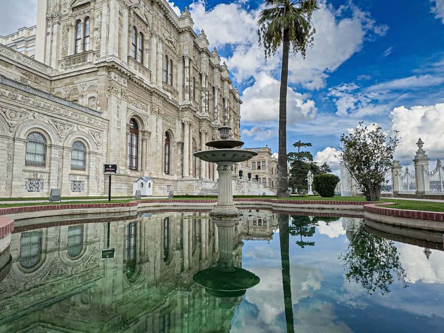 Istanbul:Dolmabahce Palace Skip-the-Line Entry & Audio Guide - Gardens, city views, and the Bosphorus
