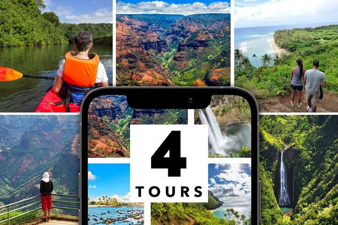 Kauai Adventure Bundle: 4 Epic Audio Driving Tours - Starting With the North Shore