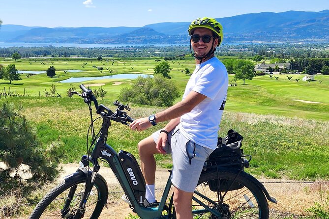 Kelowna E-Bike Bee Tour, Tastings, Organic Lunch & Audio Guide - Following Mission Creek Greenway into the countryside
