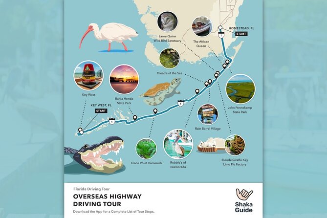 Key West and Overseas Highway Self-Guided Audio Tour - A flexible guide to the Overseas Highway