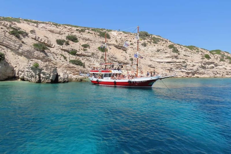 Kos: 3-Island Cruise with Lunch, Swimming and Audio Guide - Kalymnos and the small town of Vathy