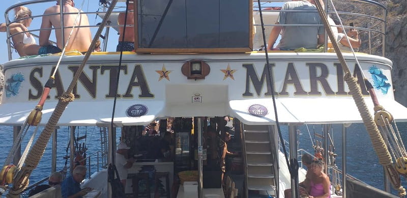 Kos: 3-Island Cruise with Lunch, Swimming and Audio Guide - Greek barbecue lunch on board