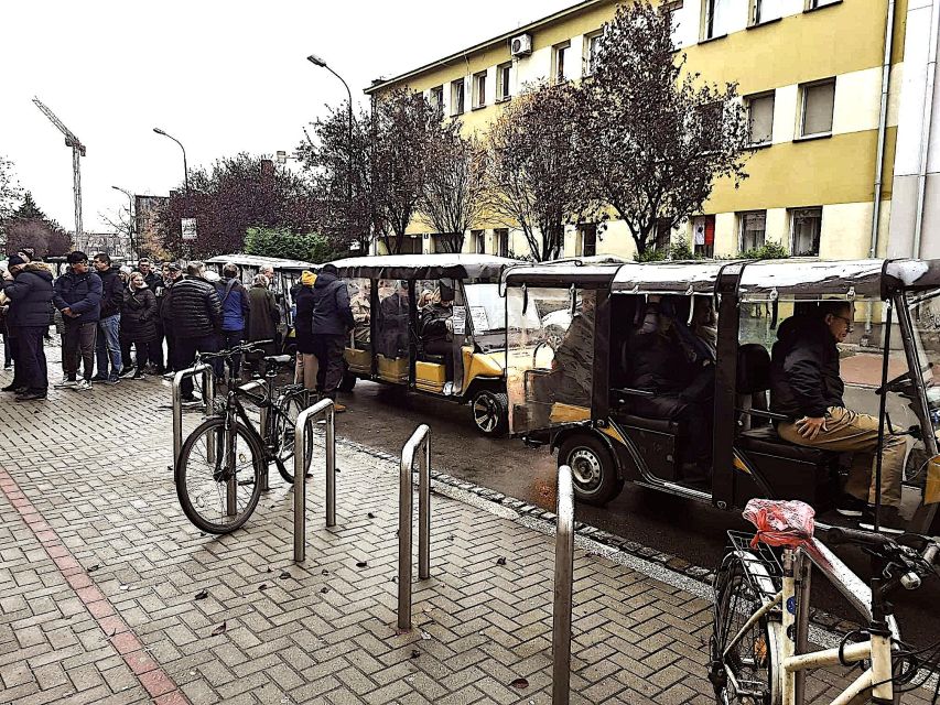 Krakow: Private Panoramic Tour by Golf Cart with Audio Guide - Podgórze and the former Jewish ghetto