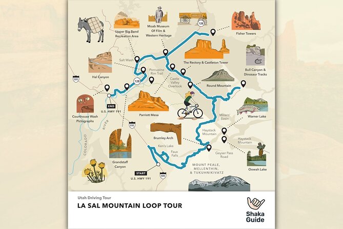 La Sal Mountain Loop Self-Guided Audio Tour - A self-guided drive with two faces