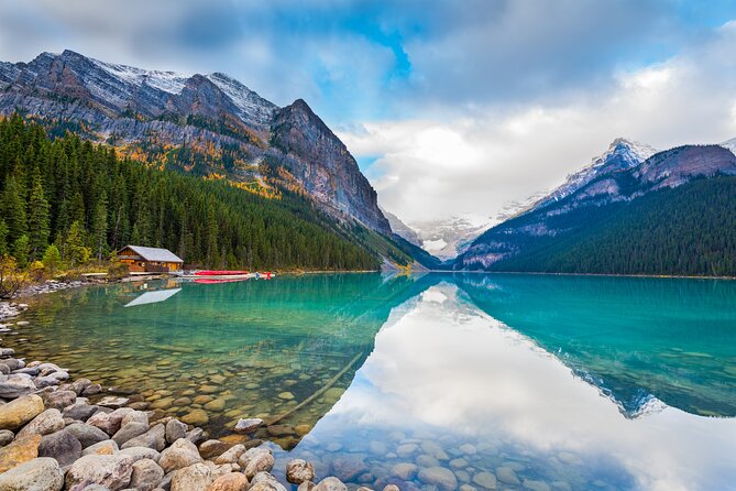 Lake Louise & Moraine Self-Guided Driving Audio Tour - Castle Lookout and the Bow River views