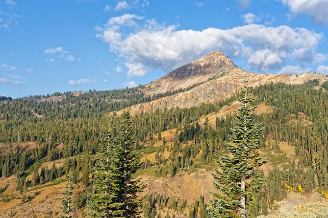 Lassen Volcanic National Park Self-Guided Audio Driving Tour - Sulphur Works and the first geothermal signs