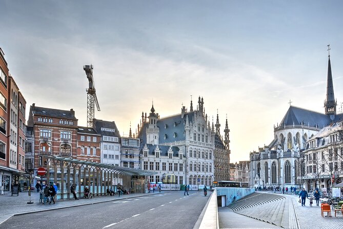 Leuven: City Walk with Audio Guide in 7 Languages on your Phone - St. Peter’s Church and the first layer of Leuven