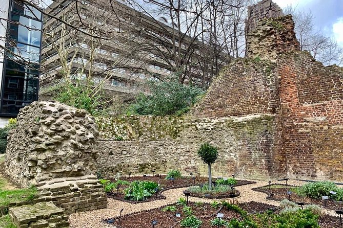 Londinium's Footprint: Explore London's Roman wall on a self-guided audio tour - Executions, a hill, and Roman ruins beneath a crypt