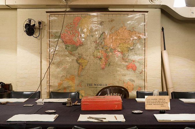 London: Churchill War Rooms Ticket & Political London Audio Tour - Timed entry, the host, and the ticket process