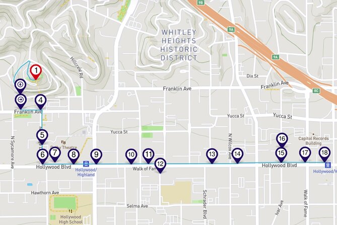 Lost Souls of Hollywood Blvd: a Smartphone Audio Ghost Tour - Wax figures, movie palaces, and famous courtyards