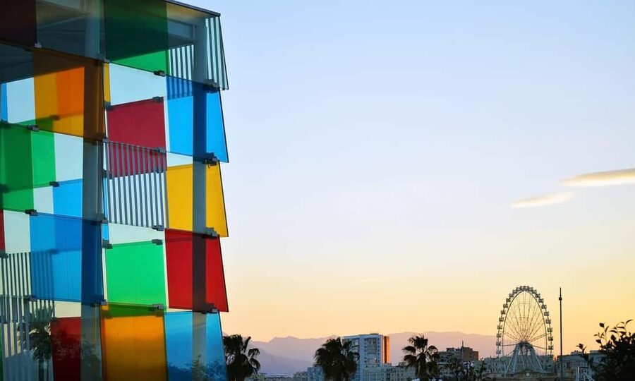 Malaga: Centre Pompidou Malaga Ticket and City Audio Guide - Timing your visit from Wednesday through Monday