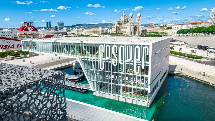 Marseille: Cosquer Cave Ticket & Panier District Audio Tour - Starting above the sea at Promenade Robert Laffont