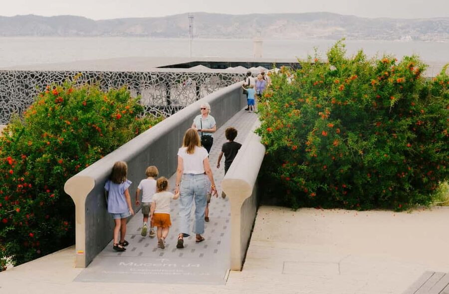 Marseille: Mucem Fast-Track Ticket & Le Panier Audio Tour - Start with Marseille’s most distinctive museum exterior