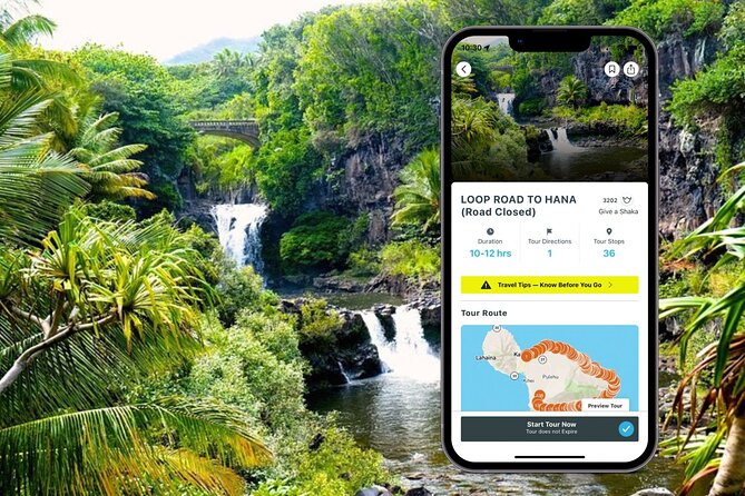 Maui "Loop" Road To Hana Audio Driving Tour - Key points before you drive