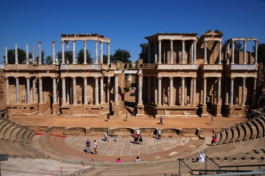 Mérida: Roman Theatre E-ticket with Audio Tour - The Temple of Diana and Mérida’s changing identities