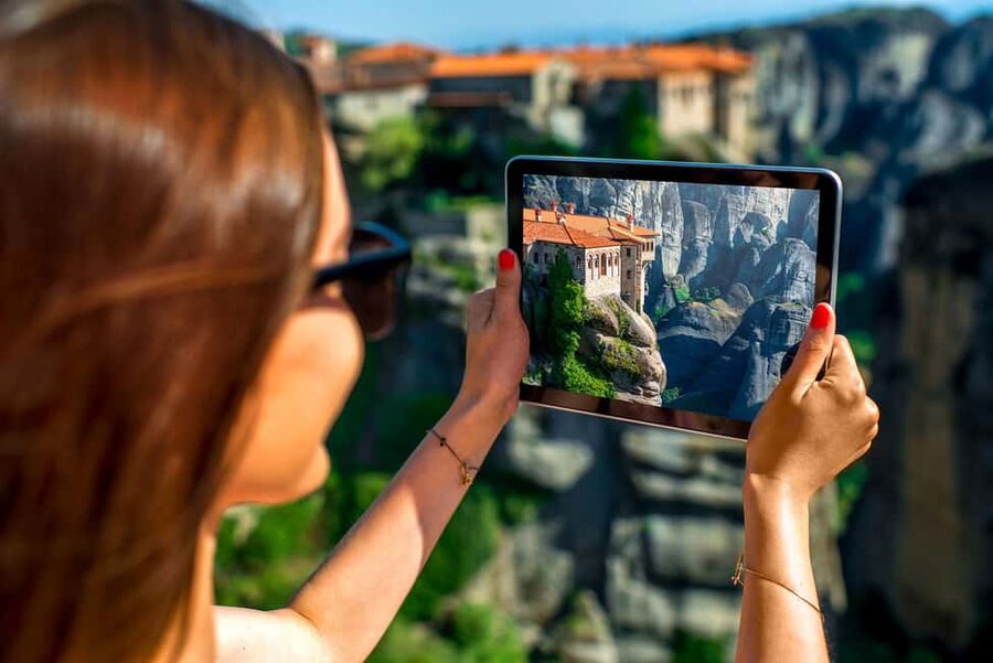 Meteora Self-guided bike tour with multilingual audio guide - Starting with the SmartGuide app
