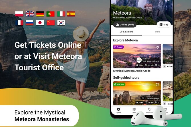 Meteora Smart Audio Guided Tour - Great Meteoron, the essential first monastery