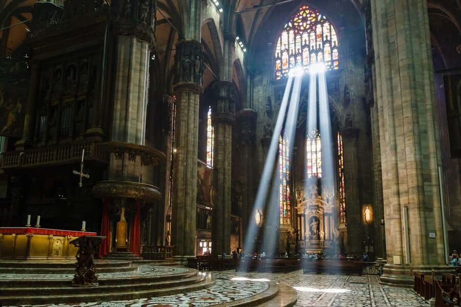 Milan: Duomo Ticket incl. Terrace by Lift & Audio Tour - The Duomo Museum adds the missing workshop story