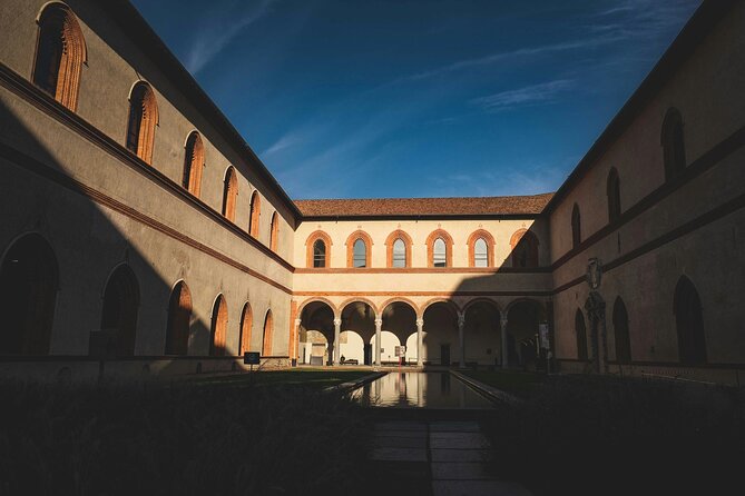 Milan: Sforza Castle Entry Ticket & Audio Guide - Entering through Piazza Castello