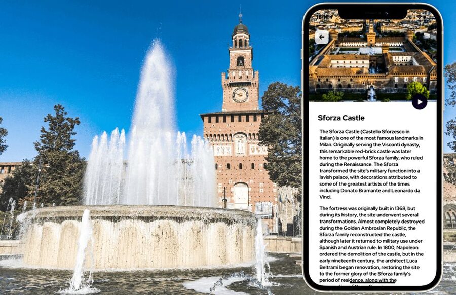 Milan: Sforza Castle Entry Ticket with Digital Audio Guide - Key points at a glance