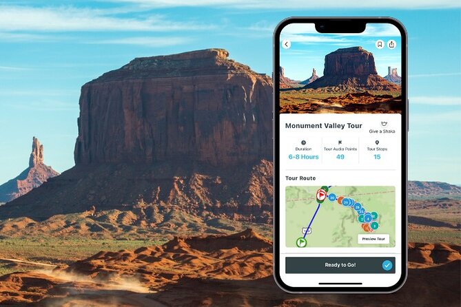 Monument Valley Self-Guided Audio Tour - Two hikes for a closer look