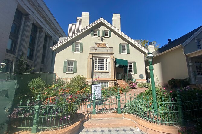 Mormon History Salt Lake Self-Guided Audio app Walking Tour - Pioneer Memorial Museum and the pioneer journey
