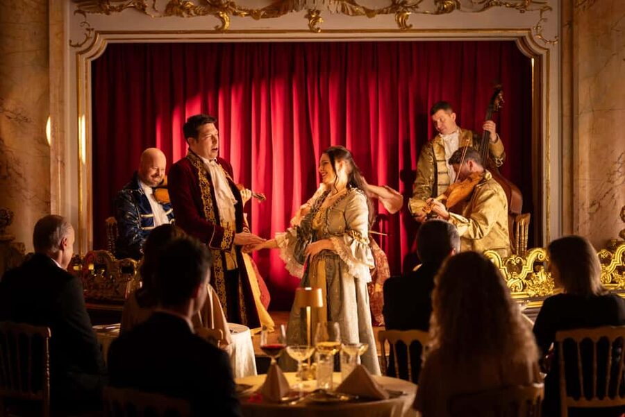 Mozart Dinner Opera in Prague with Audio Guide - How the three concert sections shape the evening