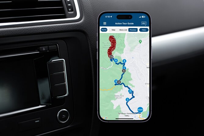 Muir Woods Self-Guided Driving and Walking Audio Tour - Key points at a glance