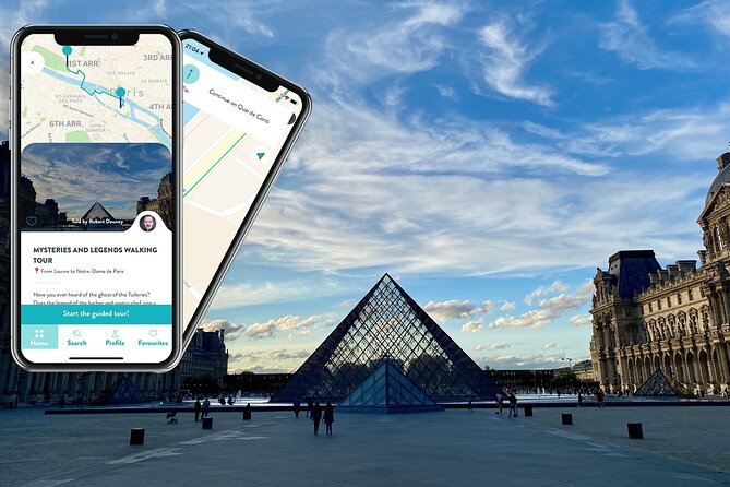 Mysteries & Legends, smartphone audioguided walking tour - From the Carrousel to Paris after dark
