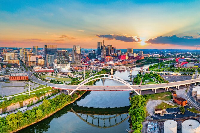 Nashville Self-Guided Audio Walking Tour - Honky Tonk Highway after the sun goes down