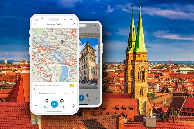 Nuremberg Walking Tour with Audioguide on your Smartphone - Churches around Jakobsplatz
