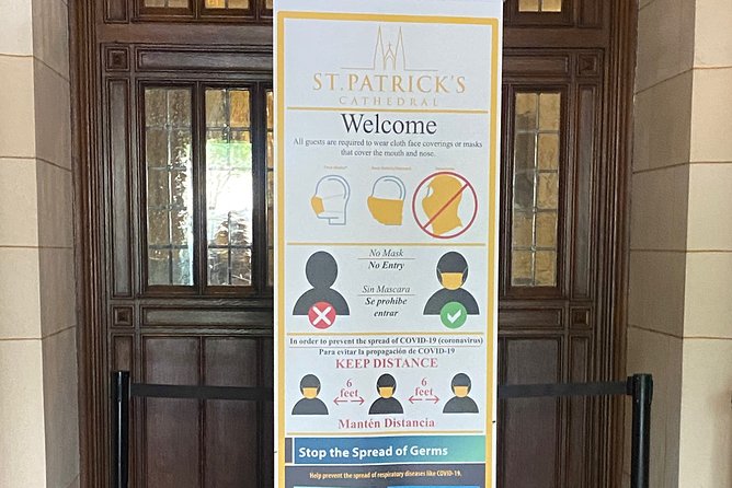 NYC: St. Patrick's Cathedral Official Self-Guided Audio Tour - Why timing matters at an active church