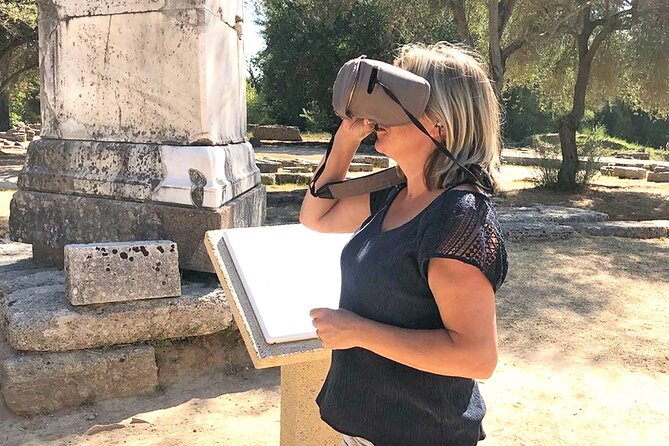 Olympia: The Famous VR Glasses Tour (+Audio Guide) - The Temple of Hera and the Olympic flame