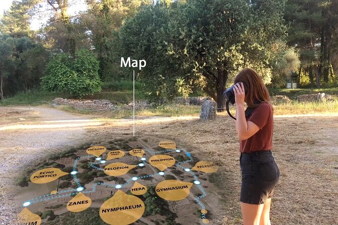 Olympia: The Famous VR Glasses Tour (+Audio Guide) - Timing advice for cruise passengers