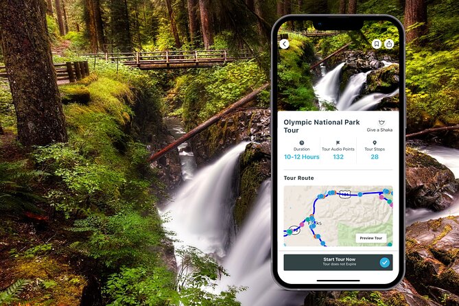 Olympic National Park Self-Guided Audio Tour - Key points to know before you drive