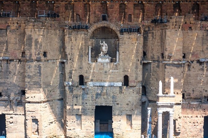 Orange Roman Theatre & Museum E-Ticket with Audio Guide - Entering the theatre with an audio guide