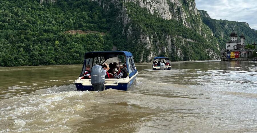 Orsova: Entire Area Boat Tours with Audio Guide - Ponicova Cave, where the river passes through