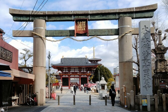 Osaka Castle & Temple Walking Tour with Multilingual Audio Guide - Chausuyama gives you a quiet start