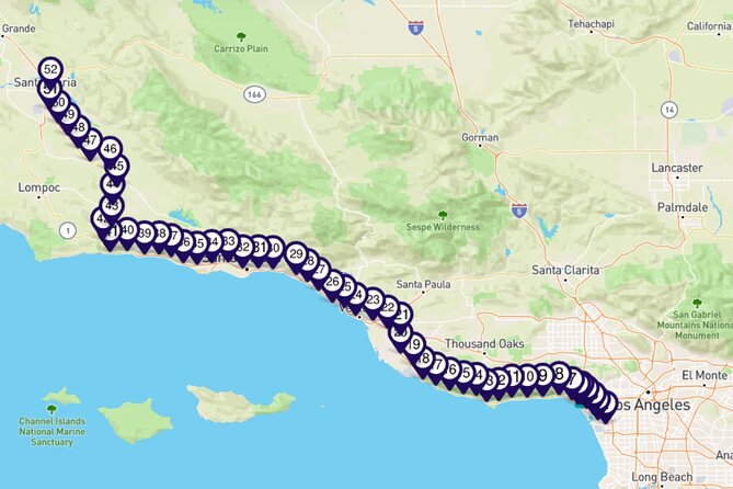 Pacific Coast Highway: Smartphone Audio Tour, LA to Santa Maria - Venice, Santa Monica, and Marina del Rey