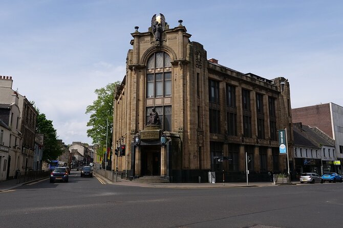 Paisley History Walking Tour with Personal Audio - A striking building with a difficult social story
