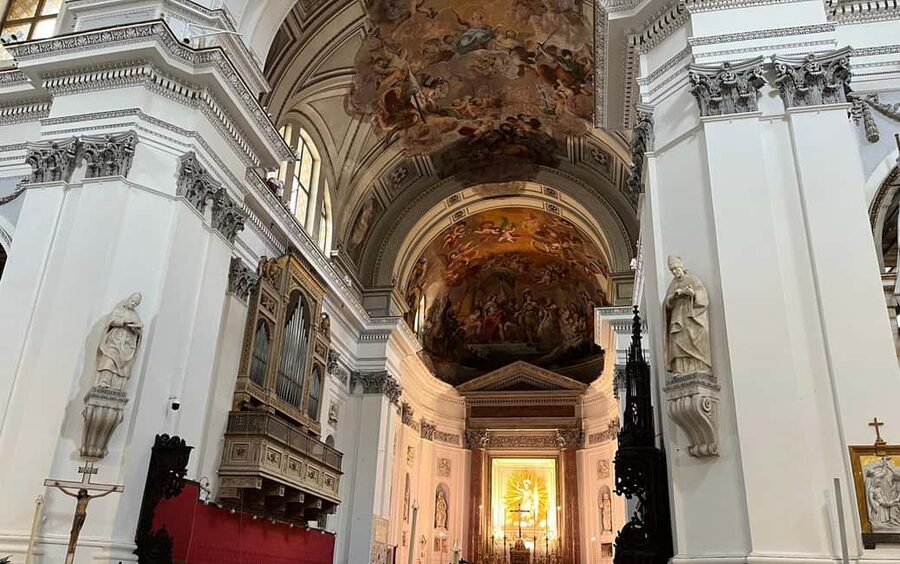 Palermo: Cathedral Audioguided Tour & Rooftop Entry Ticket - Climbing to the rooftop for Palermo and sea views