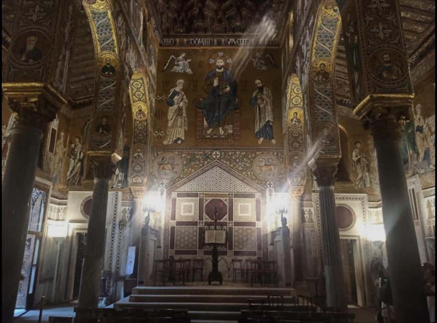 Palermo: Norman Palace Ticket & Audio App Downloadable - The Palatine Chapel and its gold mosaics